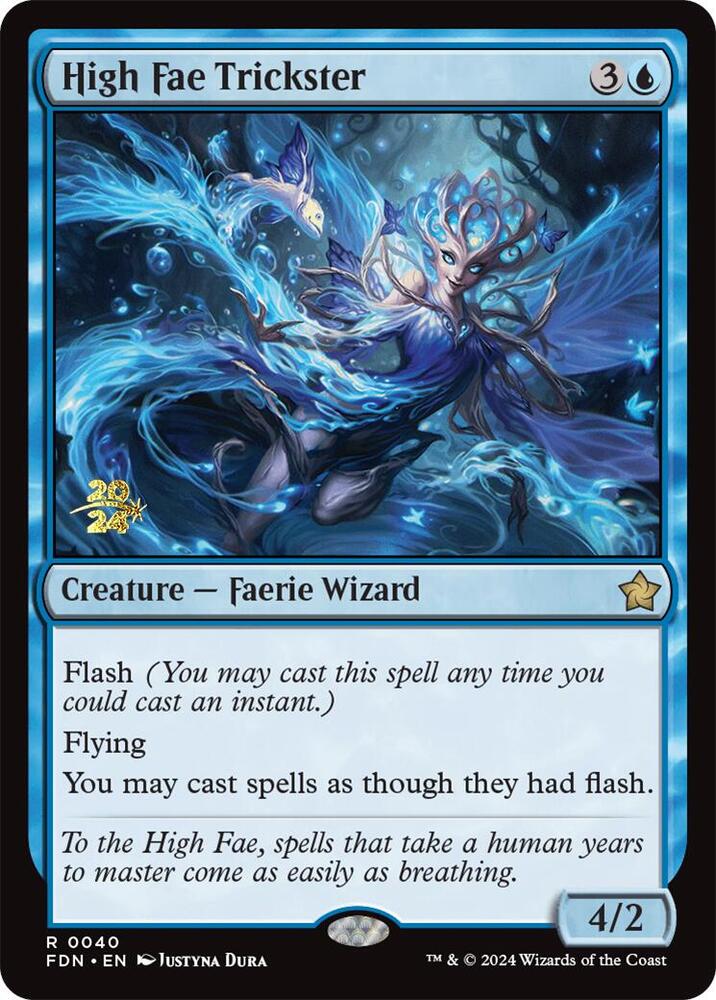 High Fae Trickster 40s/101 (Prerelease Cards)  - Foil
