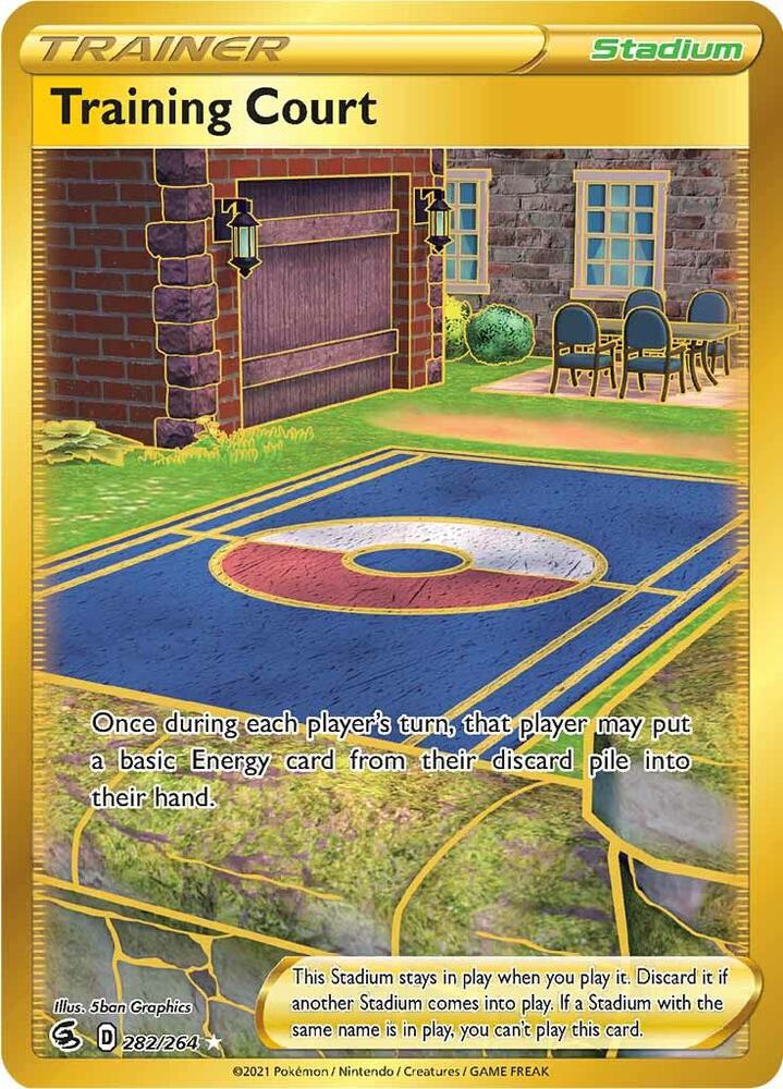 Training Court Secret 282/264 (SWSH08: Fusion Strike)  - Holofoil