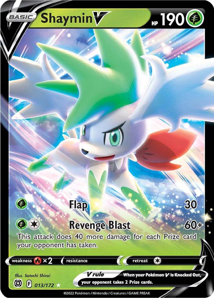 Shaymin V 013/172 (SWSH09: Brilliant Stars)  - Holofoil