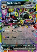 Umbreon ex Prismatic Evolutions Stamp 060/131 (Miscellaneous Cards & Products)  - Holofoil
