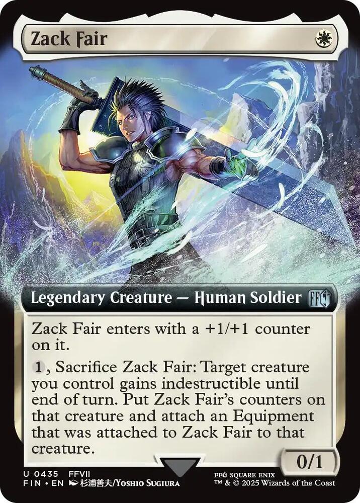 Zack Fair  435 (FINAL FANTASY)  - Extended Art