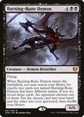 Burning-Rune Demon 81 (Kaldheim) 