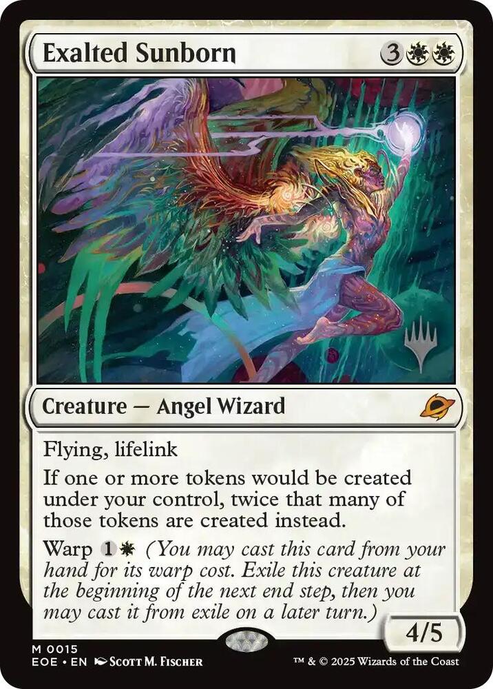 Exalted Sunborn 15 (Promo Pack: Edge of Eternities) 