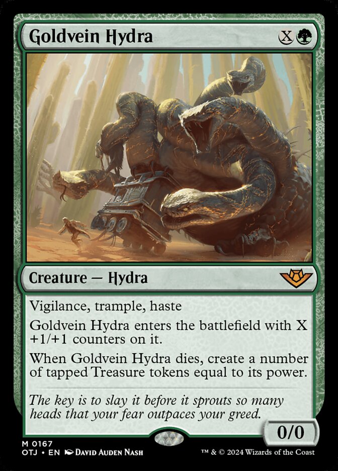 Goldvein Hydra 167/286 (Outlaws of Thunder Junction) 