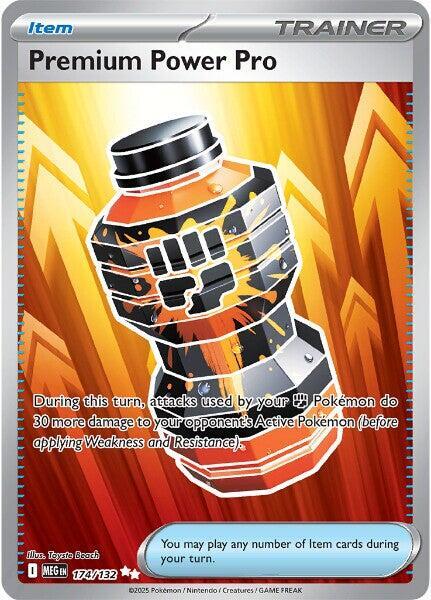 Premium Power Pro 174/132 (ME01: Mega Evolution)  - Holofoil