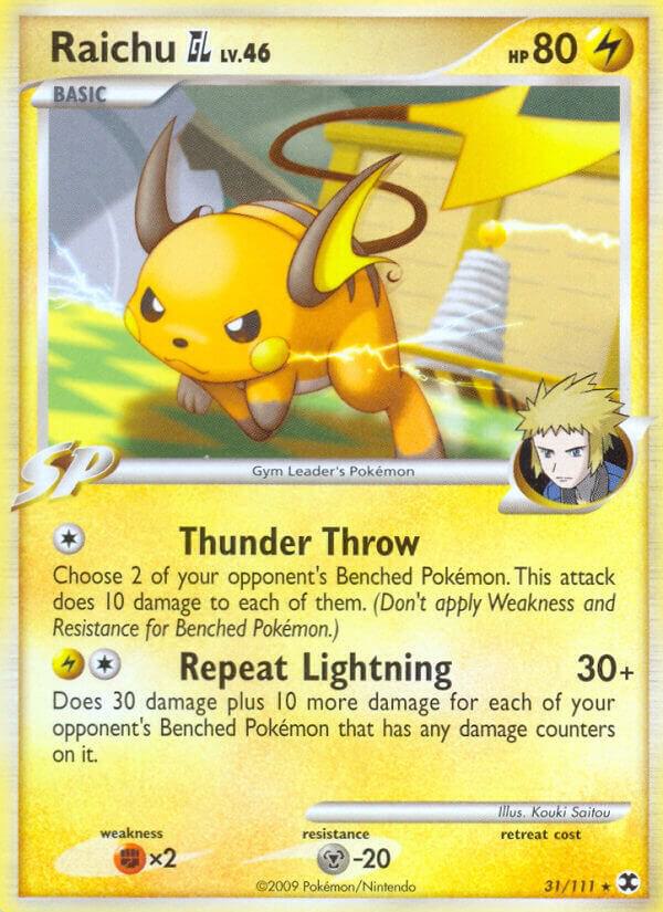 Raichu GL 31/111 (Rising Rivals) 