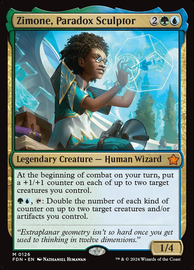 Zimone, Paradox Sculptor 126 (Foundations) 