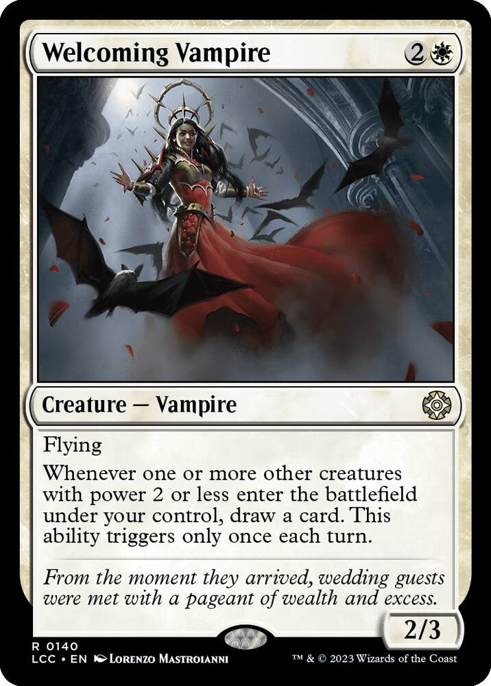Welcoming Vampire 140 (Commander: The Lost Caverns of Ixalan) 