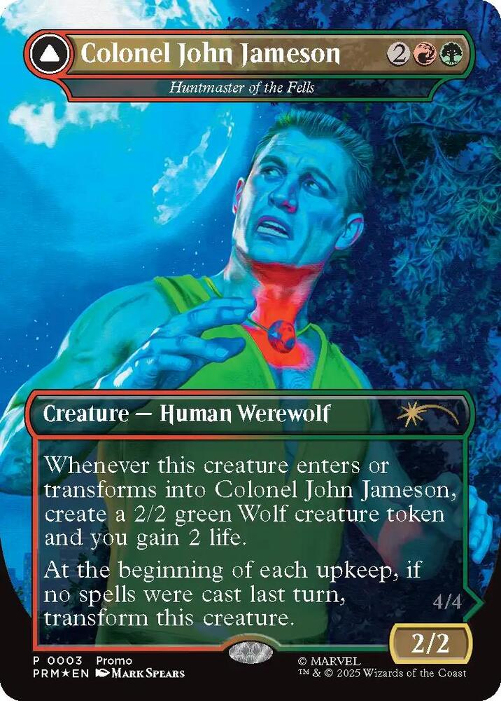 Huntmaster of the Fells  3/0 (Media Promos)  - Borderless Foil