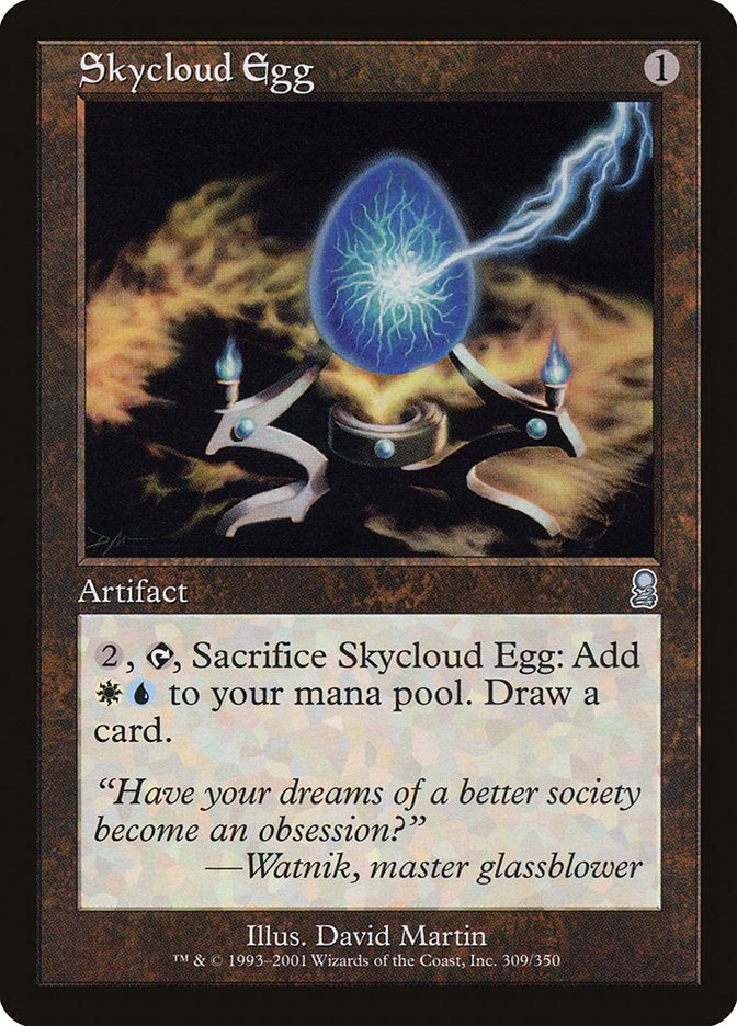 Skycloud Egg 309/350 (Odyssey)  - Foil
