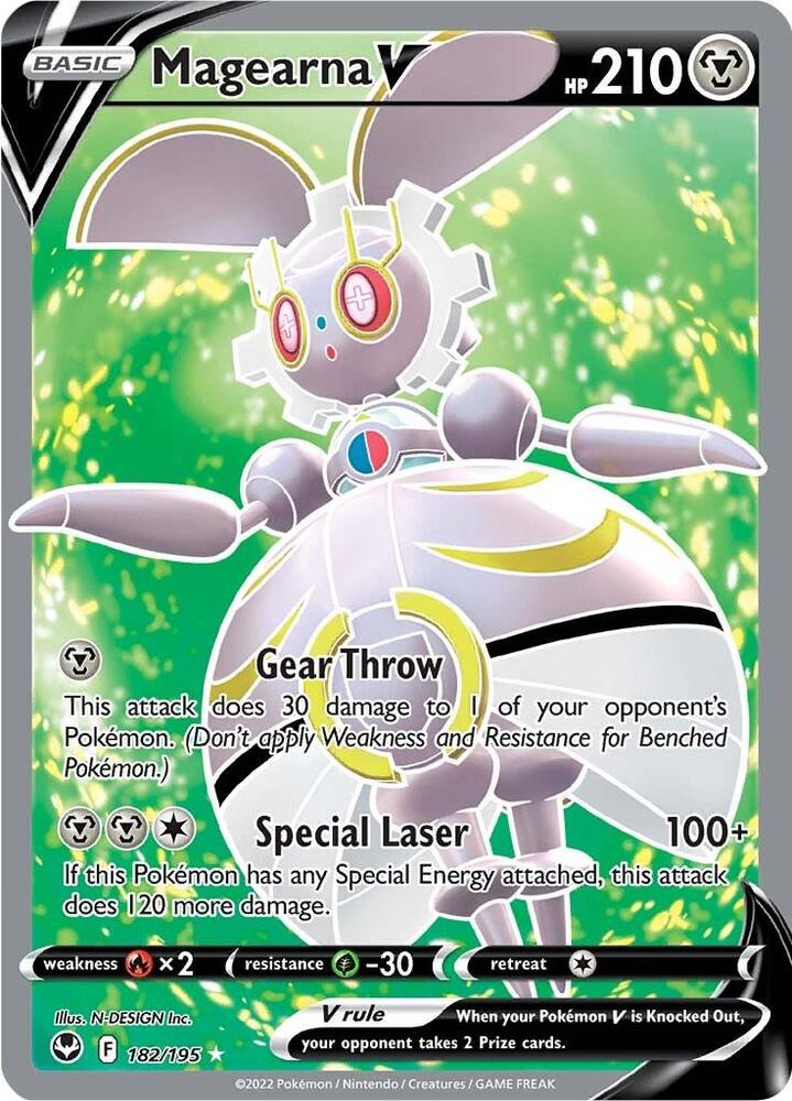 Magearna V 182/195 (SWSH12: Silver Tempest)  - Holofoil