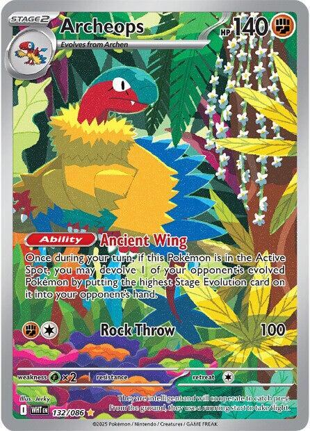 Archeops 132/086 (SV: White Flare)  - Holofoil