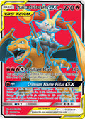 Charizard and Braixen GX 212/236 (SM - Cosmic Eclipse)  - Holofoil