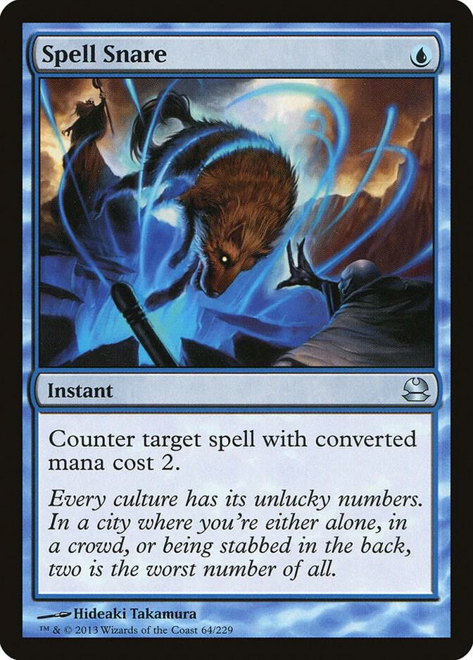 Spell Snare 64/229 (Modern Masters)  - Foil