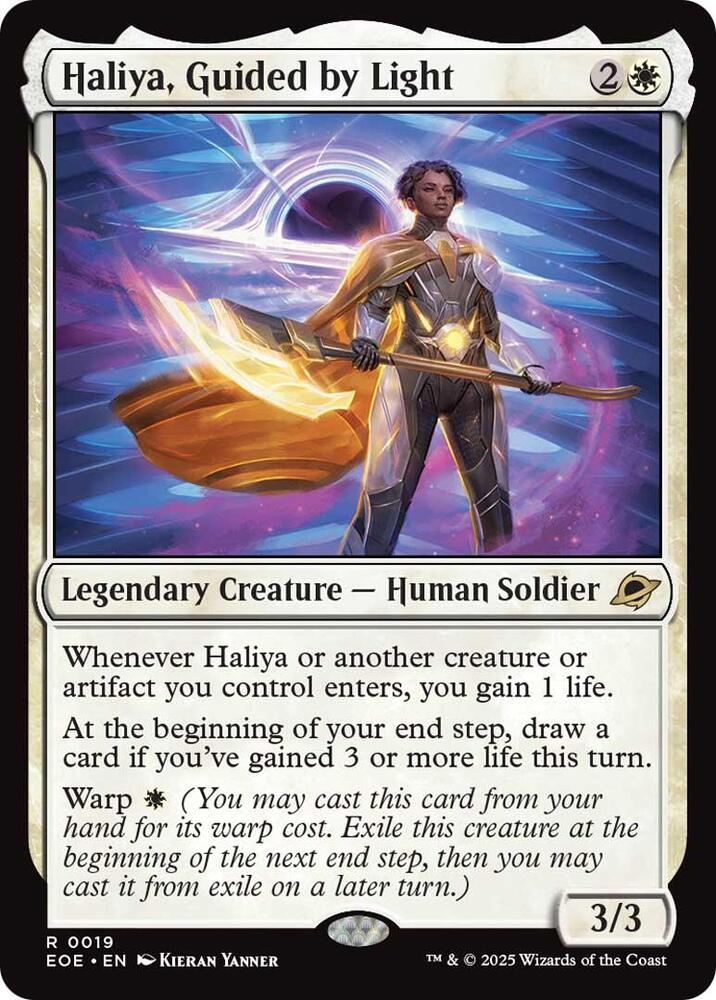 Haliya, Guided by Light 19 (Edge of Eternities) 