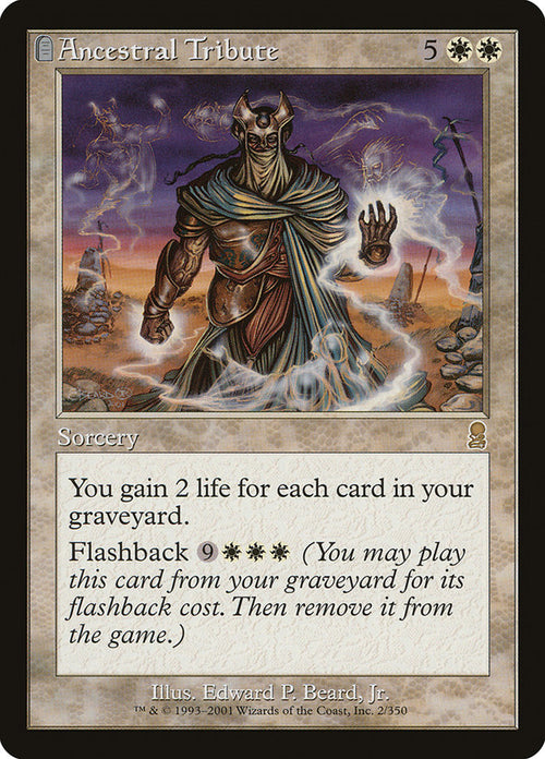 Ancestral Tribute 2/350 (Odyssey)  - Foil
