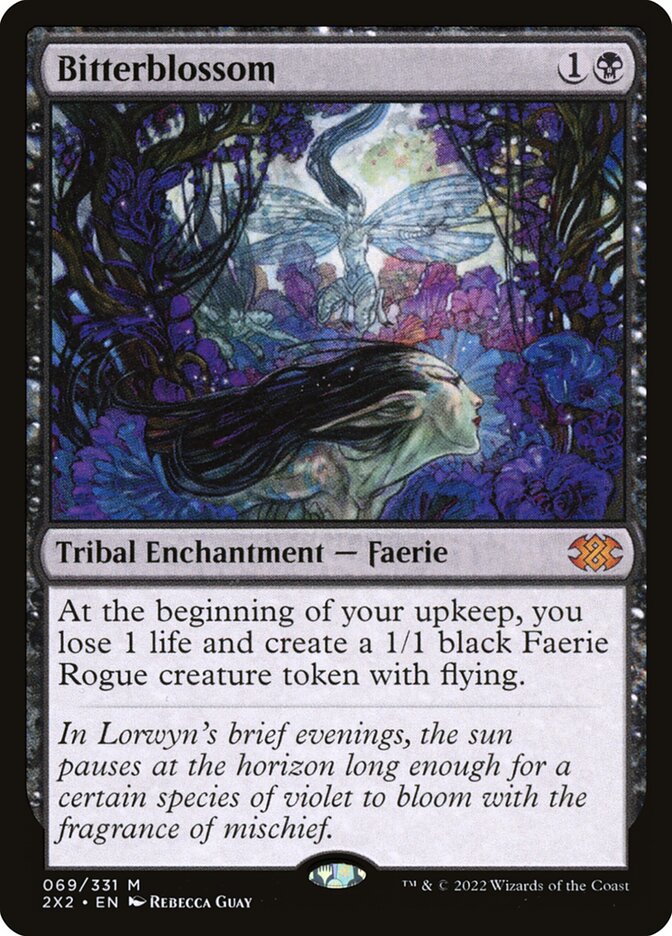 Bitterblossom 69/331 (Double Masters 2022)  - Foil