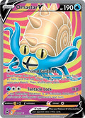 Omastar V 174/195 (SWSH12: Silver Tempest)  - Holofoil