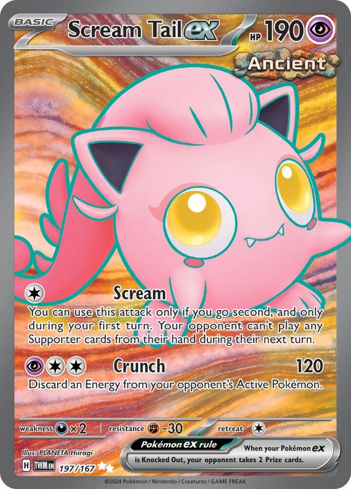 Scream Tail ex 197/167 (SV06: Twilight Masquerade)  - Holofoil