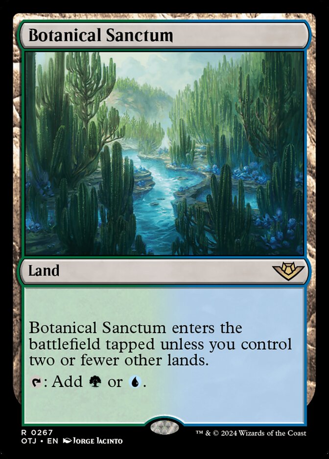 Botanical Sanctum 267 (Outlaws of Thunder Junction) 